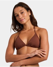 Roxy - Womens SD Beach Classics Tiki Tri Bikini Top