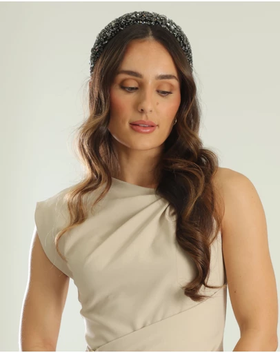 Morgan & Taylor - Hayden Headband in Black