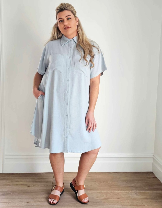 Hope & Harvest - Girlfriend Shirt Dress