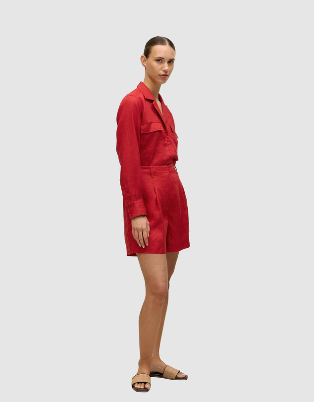 Trenery - Linen Tailored Short