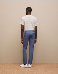 Trenery - Regular Fit Chino Pant in Dark Blue