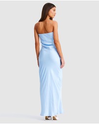 SNDYS - Angie Tie Front Maxi Dress