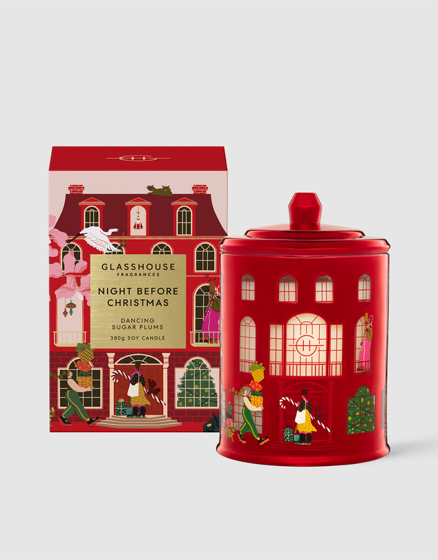 Glasshouse Fragrances - Night Before Christmas 380g Soy Candle
