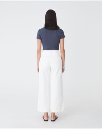 Forcast - Devon Scoop Neck Rib Tee