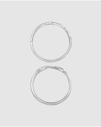 Haze & Glory - ICONIC EXCLUSIVE - Ring Moment - Feel Alive Set 925 Sterling Silver