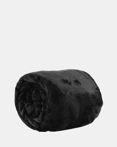 Milleni - Milleni Travel Blanket in Black