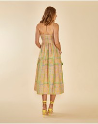 Glamorous - Shirred Bodice Midi Dress