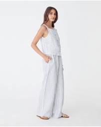 Forcast - Milos Button Through Shell Top