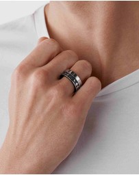 Diesel - Ring Silver-Tone Ring DX1170040