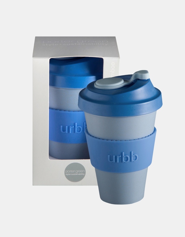 porter green - urbb | biodegradable bamboo coffee cup
