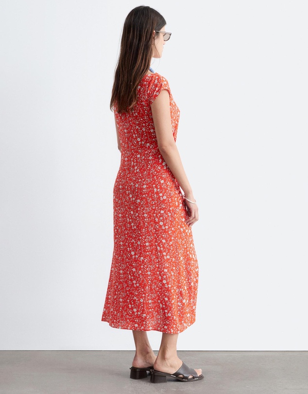 & Other Stories - Boat-Neck Midi Dress
