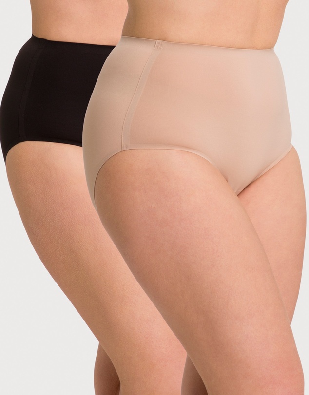 Ava & Audrey  - Underbliss by Ava & Audrey Invisibliss No Show Seamless Full Brief 2 Pack