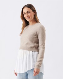 Ripe Maternity - Sandy Detachable Nursing Knit