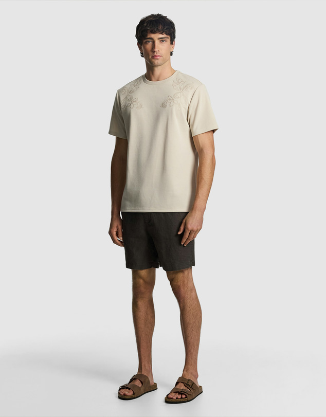 yd. - Avenue Embroidered Tee