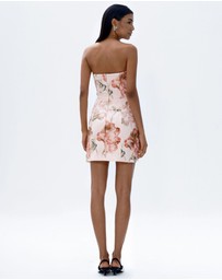 JUSTIN TONG - Ellaire Beaded Mini Dress