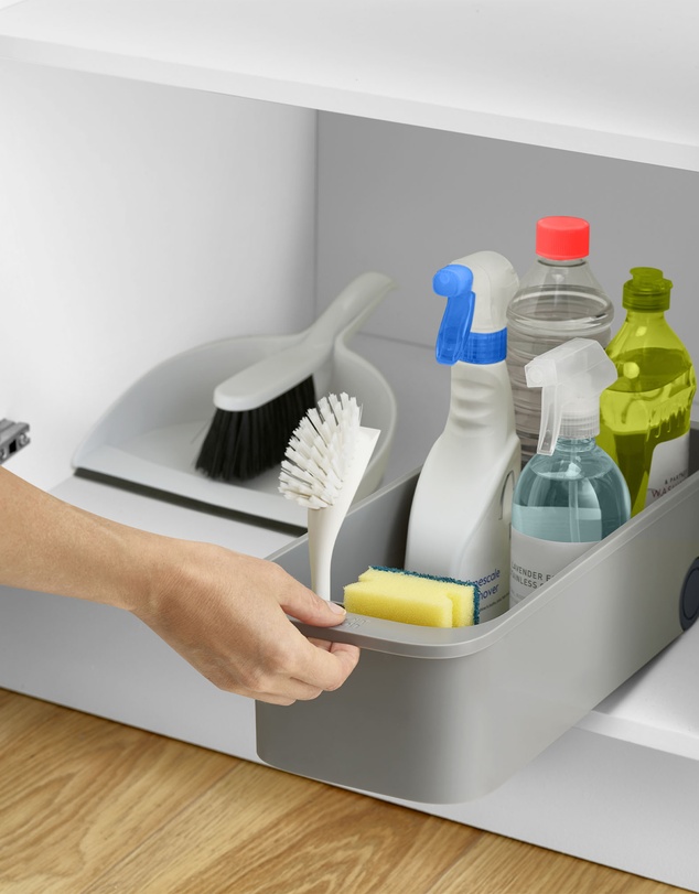 Joseph Joseph - CupboardStore™ Easy-access Storage Caddy (Grey)