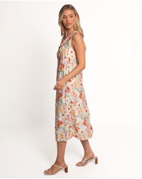Petal & Pup - Breeze Midi Dress - Floral