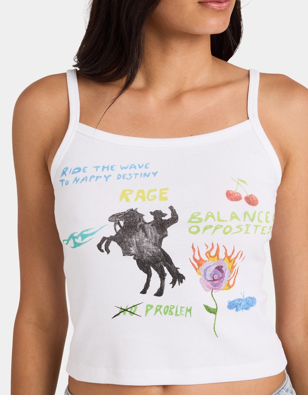 RVCA - Womens Dani Miller Strappy Tank Top