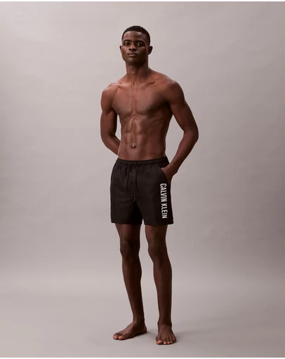 Calvin Klein - Intense Power Medium Drawstring Swim Shorts