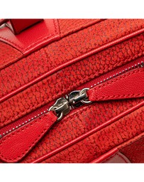 Pre-Loved by Azura Reborn - Pre-Loved loewe Elegant Leather Top Handle Bag with Buckle Details