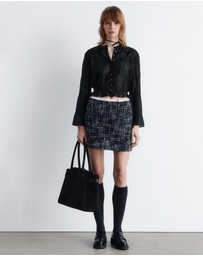 & Other Stories - Long-Sleeve Lace Blouse