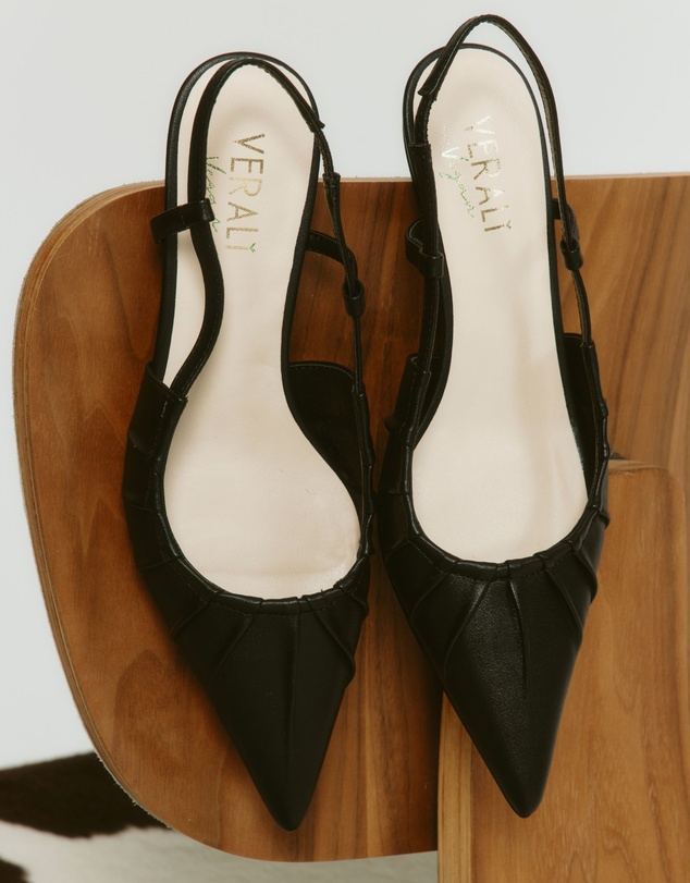 Verali - Lucius Slingback Kitten Heels