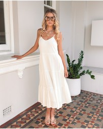 Esther & Co - Sonya Dress - White