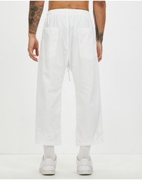 Surrounded By Ghosts - The Eskolaite Linen Drawstring Pants