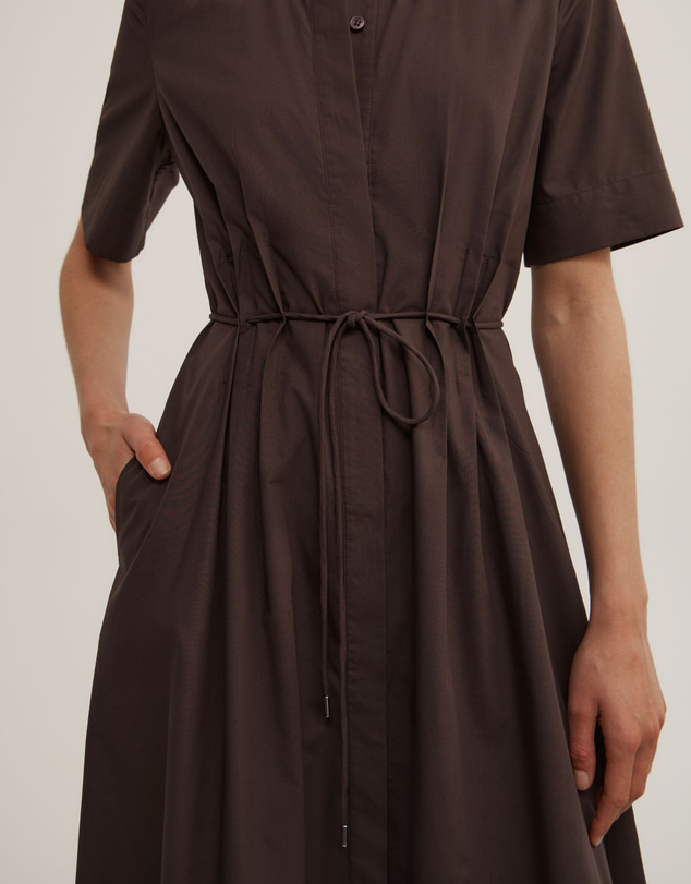 Witchery - Drawstring Shirt Midi Dress