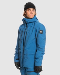 Quiksilver - Mens S Carlson Stretch Quest Technical Snow Jacket