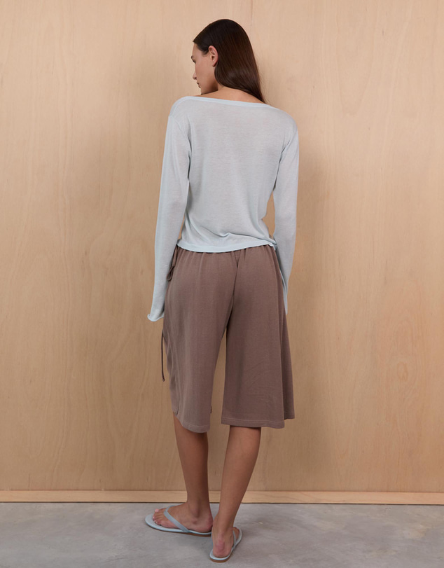 Pinky & Kamal - Knit LS V-Neck Jersey