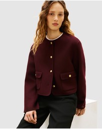 Tommy Hilfiger - Double-Faced Wool Blend Jacket