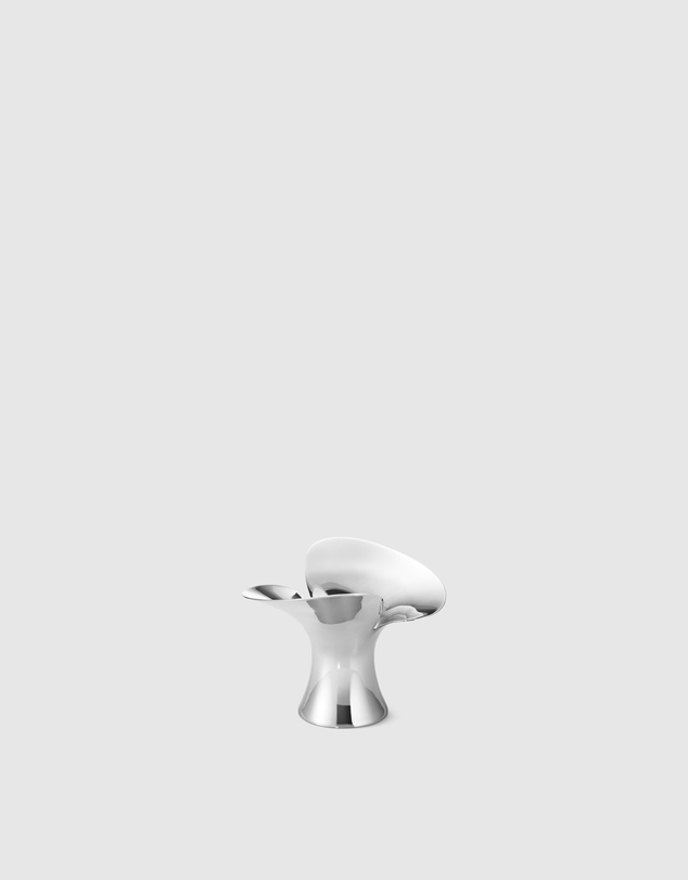 Georg Jensen - Bloom Taper Candleholders, 2 Pieces