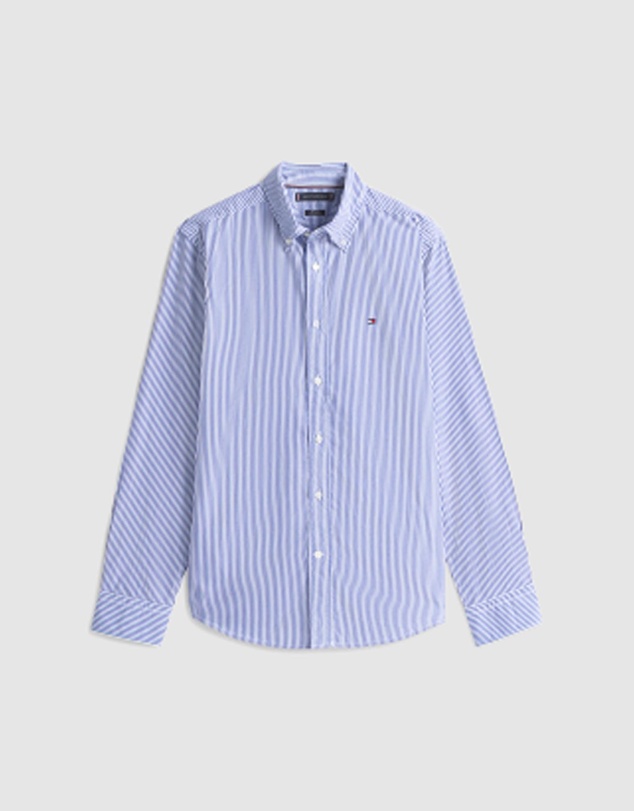 Tommy Hilfiger - TH Flex Regular Fit Stripe Shirt