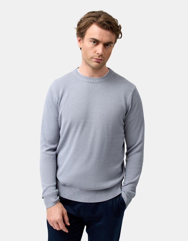 Brooksfield - Crew Neck Knit Boucle