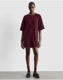 & Other Stories - Knitted T-Shirt Mini Dress