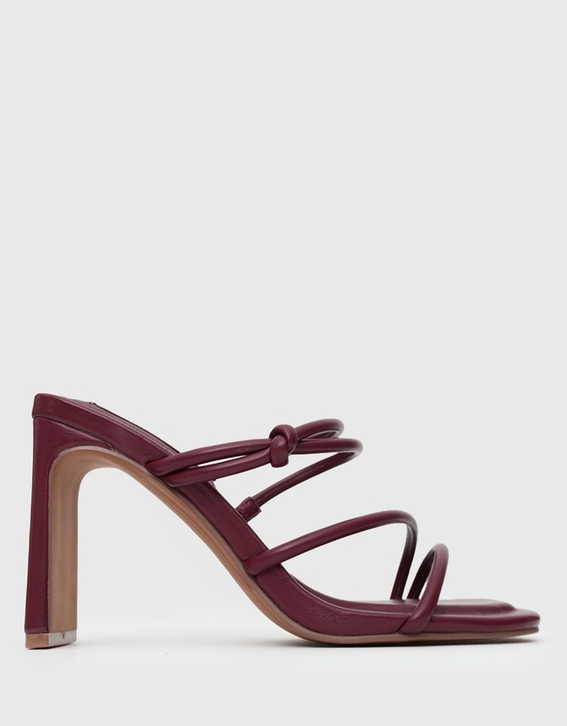Betts - Wider Fit Cleopatra High-Heeled Strappy Mules
