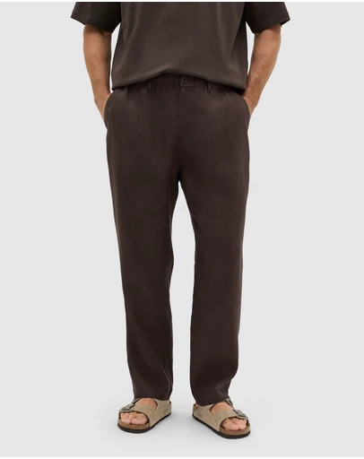 Seed Heritage - Pull On Linen Pant