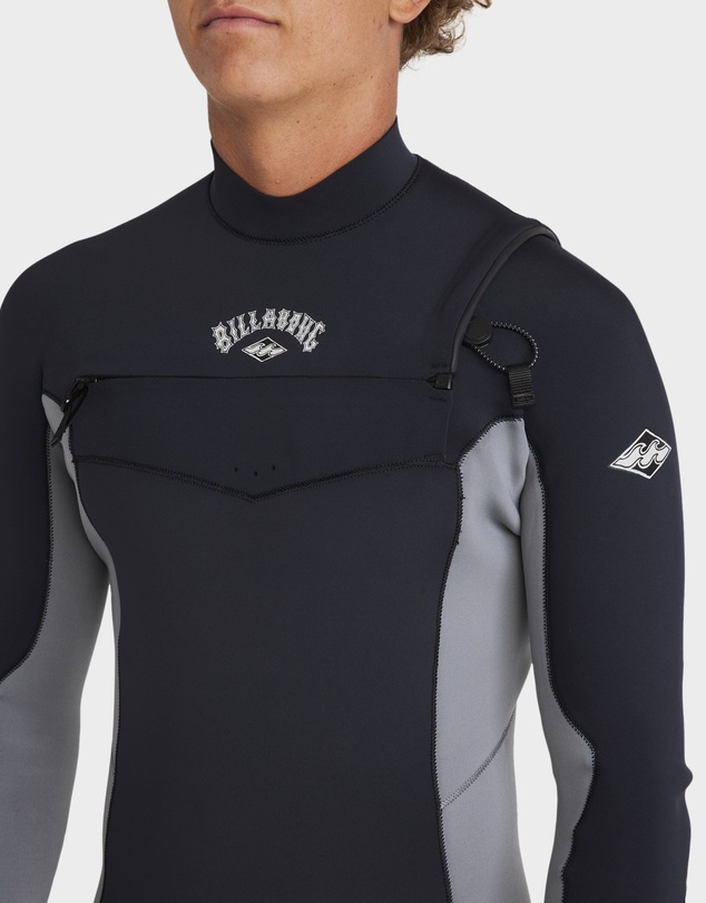 Billabong - Mens 3/2mm Absolute Natural Chest Zip Wetsuit