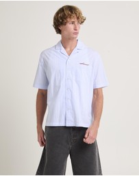Arvust - Box Striped Short Sleeve Shirt