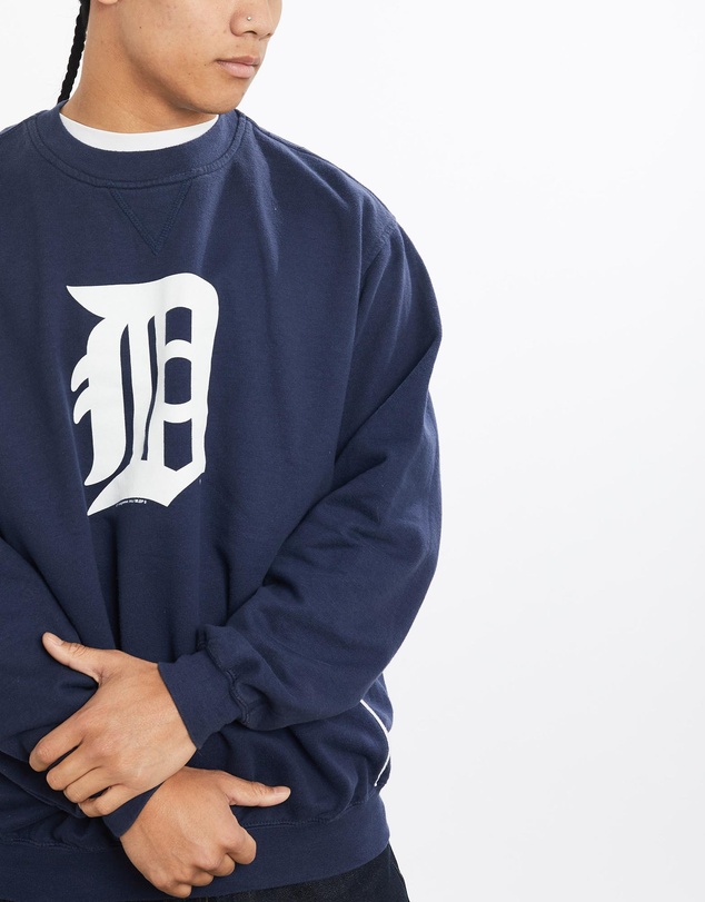 Vintage by The Real Deal - Pre Loved - Vintage MLB Detroit Tigers Sweatshirt