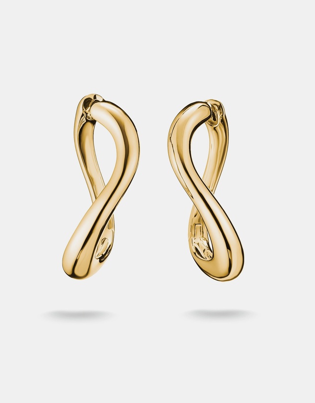 THOMAS SABO - THOMAS SABO Hoop earrings wave-shaped