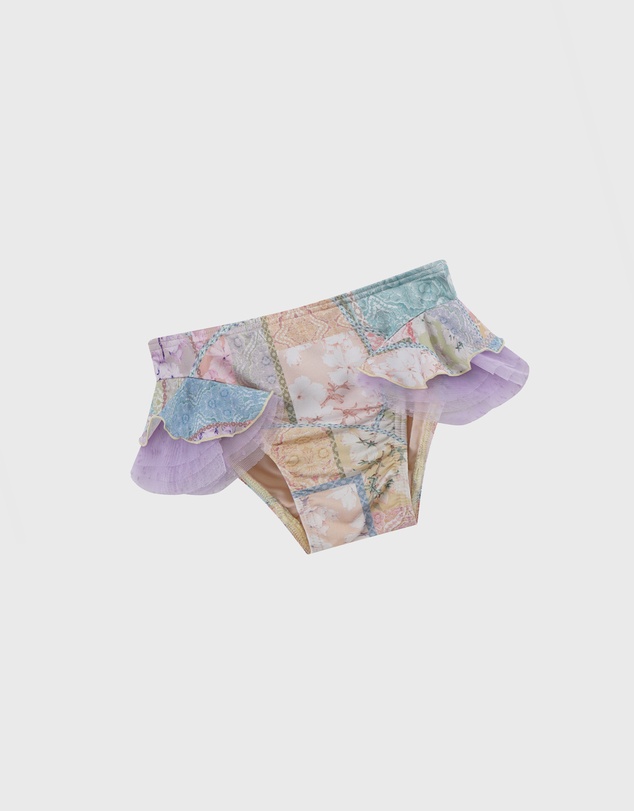 Aqua Blu Kids - Brindle Halter Neck Bikini Set - Kids