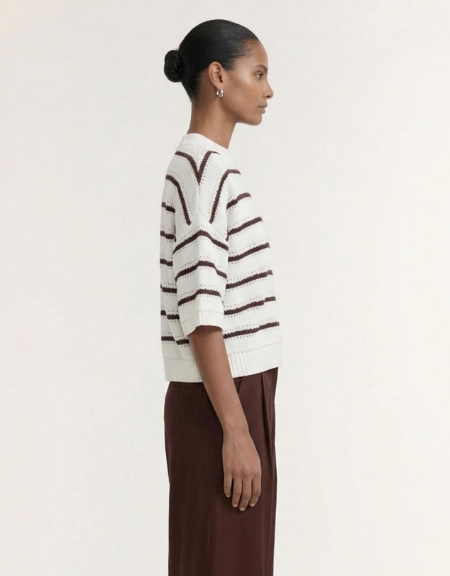 Staple the Label - Pillar Stripe Knit Tee