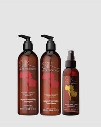 Silk Oil of Morocco - Argan Volume & Shine - Value Pack