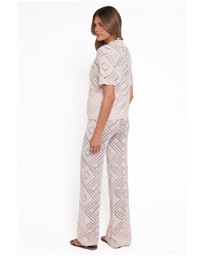 Petal & Pup - Briony Knit Pant Set - Cream