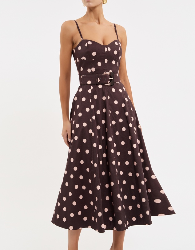 Rebecca Vallance - Vivianne Strap Midi Dress