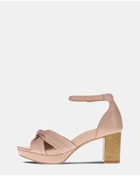 Mia Vita - Tatum Heeled Sandal - Sand