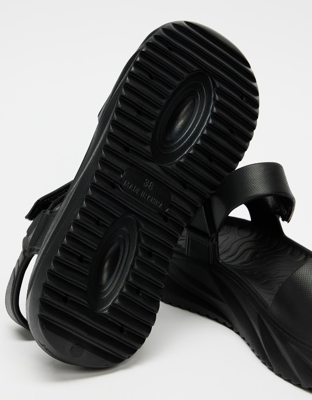 Holster - Cloudnine EVA Wedge Sandals - Black - Women's