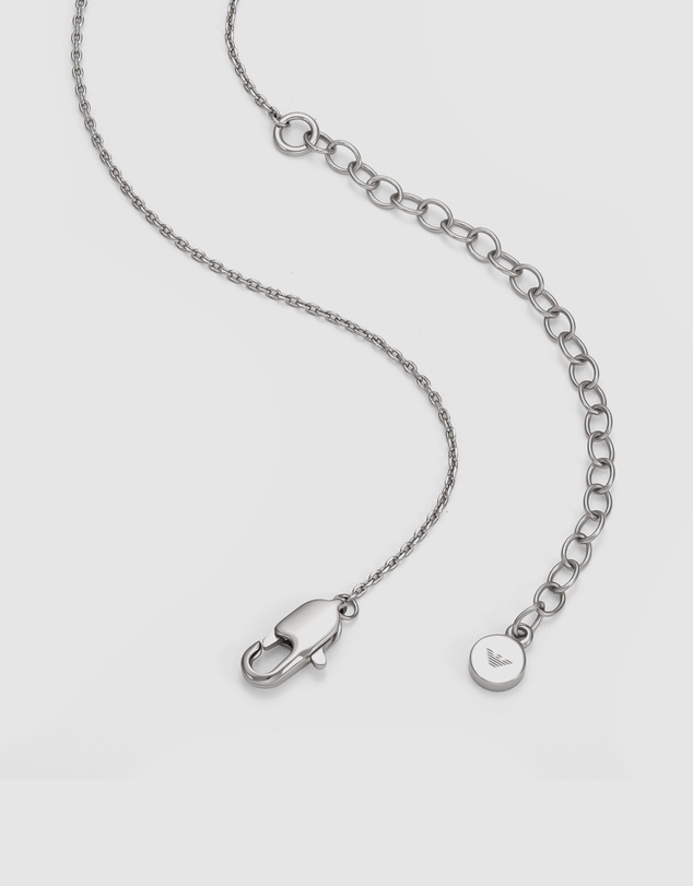 Emporio Armani - Emporio Armani Silver-Tone Necklace